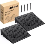 Nilight Rubber Curb Ramps 7.5INCHES Rise Height Heavy Duty Threshold. Fixed Price $65.99.