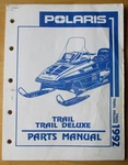 1992 Polaris Trail Deluxe Snowmobile Parts Manual P/n 9912127. Fixed Price $10.99.