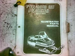 1978 Arctic Cat Snowmobile Cheetah Illustrated Parts Manual P/n 0185-103 M241. Fixed Price $15.00.