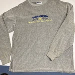 Mens Vtg Polaris Racing Long Sleeve Shop Shirt Med Embroidered Snowmobile Usa. Fixed Price $20.00.