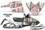 Snowmobile Graphics Decal Sticker For Arctic Cat Series 07-11 Pink Camo. Fixed Price $199.95.