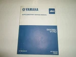 2004 Yamaha SXV70SJ VT70J Supplementary Service Manual Factory Oem Book. Fixed Price $28.95.