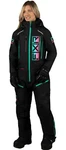 Fxr Recruit Lite 23 Womens Snow Monosuit Black/mint-electric Pink. Fixed Price $469.99.