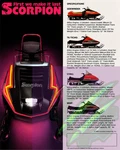 1981 Scorpion Snowmobile Brochure 8X10" Photo Print Sidewinder Sting TK340 Whip. Fixed Price $21.99.