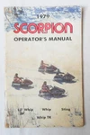 1979 Scorpion Snowmobile Operators Manual Original. Fixed Price $79.95.