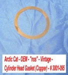 Arctic Cat Cylinder Head Gasket (copper) # 3001-095 Vintage. Fixed Price $17.00.