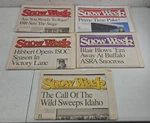 Week Snowmobile Magazine Lot Of 5 Bonus Second Section Only 1994 1996 1999. Fixed Price $29.95.