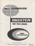 1967 Evinrude Skeeter Snowmobile Parts Manual P/n 112688 (600). Fixed Price $32.98.