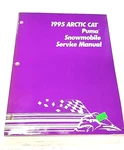 Arctic Cat 1995 Puma Service Manual 2255-126 Artic. Fixed Price $23.75.