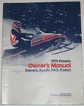 1979 Polaris Gemini, Apollo 340 & Cobra Snowmobile Owners Manual Original Oem. Fixed Price $72.69.
