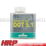 Motorex 300287 Hydraulic Brake And Clutch Systems Dot 5.1 Fluid, 0.25 Lite. Fixed Price $16.99.