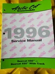 1996 Arctic Bearcat 550 Service Manual 2255-305. Fixed Price $6.00.
