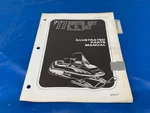 1977 Arctic Cat Cross Country Ccc Printed Parts Manual Original Book. Fixed Price $21.55.
