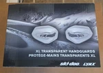 Ski-doo 860202617 Xl Transparent Handguards. Fixed Price $79.99.