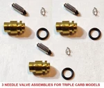 3 2.0 Mikuni Viton Tip Carburetor Needle Valve Seat Polaris Doo Yamaha Pwc. Fixed Price $49.95.