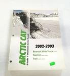 Arctic Cat 2002-2003 4 Stroke Service Manual 2256-973 Artic. Fixed Price $23.75.