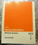 Used Harley Davidson Amf 1971-1973 Snowmobile Factory Service Manual 99488-73. Fixed Price $32.40.