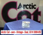 Arctic Cat Snowmobile Engine Crankshaft Oil Seal # 3000-052 Vintage 292CC. Fixed Price $47.00.