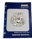 Vintage 1982 Kohler KT17 KT19 KT21 Engine Service Manual TP-2043 Soft Cover Book. Fixed Price $9.99.