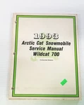 Arctic 1993 Wildcat 700 Service Manual 2254-830 Artic. Fixed Price $23.75.