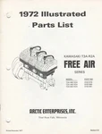 1972 Arctic Enterprises Kawasaki Free Air T3A-R2A Series Parts Manual (213). Fixed Price $32.98.