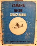 Yamaha 433B Eletric Start Service Manual Oem. Fixed Price $16.99.