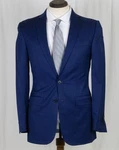 Minty Charles Tyrwhitt 2BTN Flat Front Side Vent Medium Navy Suit 34 Slim 36. Fixed Price $150.00.
