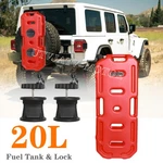 20L Fuel Tank Gas Oil Petrol Storage Can Container + Locks For Polaris Jeep Suv. Fixed Price $89.99.
