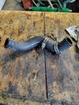 Vintage John Deere Sprintfire Snowmobile 340 Coolant Hose. Fixed Price $25.00.
