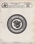 1976 Arctic Cat Snowmobile Cheetah 440, 500 P/n 0185-065 Parts Manual (054). Fixed Price $20.98.