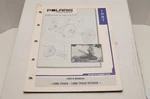 Vintage Polaris Parts Manual 9911271 - 1987 Long Track Snowmobile Genuine Oem. Fixed Price $10.48.