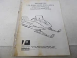 1969 Rupp Sport Snowmobile Operations, Maintenance Manual S-281, GT300, GT37. Fixed Price $14.00.