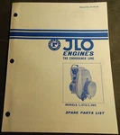 1971 Jlo Engine Endurance Line L-372 & L-380 Spare Parts Manual JP-7701 (118). Fixed Price $27.49.