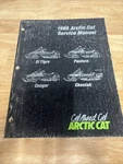 1988 Arctic Cat El Tigre Pantera Cougar Cheetah Service Manual P/n 2254-453. Fixed Price $32.99.