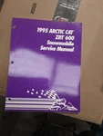 Oem Arctic Cat 2255-223 1995 ZRT600 Snowmobile Service Manual. Fixed Price $28.50.
