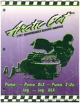 1997 Arctic Cat Puma Deluxe 2-UP Jag Snowmobile Service Manual : 2255-524. Fixed Price $97.54.
