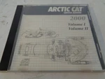 Arctic Cat 2000 Snowmobile Service Manual Cd Disc Part# 2270-041. Fixed Price $16.00.