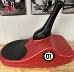Zipfy Freestyle Mini Luge Snow Sled Red Tobaggon Racing #01. Fixed Price $39.95.