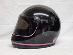 Vintage 1990'S Polaris Indy Style Full Face Tinted Shield Snowmobile Helmet Xlt. Fixed Price $49.00.