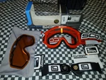 Vintage Scott Red Snow Series Goggles 87 Otg Winter Dual Lens & Clear. Fixed Price $159.00.