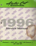 1996 Arctic Cat Snowmobile Pantera, Ext Efi Service Manual 2255-310 (172). Fixed Price $29.98.
