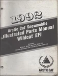 1992 Arctic Wildcat Efi Snowmobile Parts Manual P/n 2254-755. Fixed Price $24.19.
