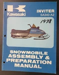 Kawasaki Inviter SA340-A2 Assembly And Preparation Manual Oem 99964-6507. Fixed Price $12.99.