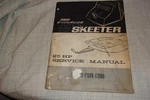 1969 Evinrude Skeeter Snowmobile 25HP Models E1590 E2095 Service Repair Manual. Fixed Price $39.99.