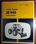 John Deere JD440 Skidder Tractor S/n -14073 Owner Operator Manual OM-T23626. Fixed Price $18.99.