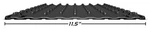 Caliber Lowpro Grip Glides Wide 11.5" Piece Replacement Snowmobile CR0156. Fixed Price $16.13.