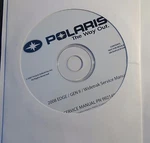 2008 Polaris Edge, Gen Ii,widetrak Service Manual P/n 9921481-CD (712). Fixed Price $17.59.