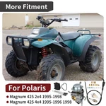 Carburetor 3130500 For Polaris Magnum 425 1995-1998 W/ Throttle Cable 7080599. Fixed Price $48.99.