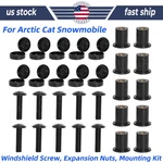 For Arctic Cat Snowmobile Windshield Fasteners Hardware, Screw, Nuts, Mounting. Fixed Price $15.99.