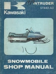 1981 Kawasaki Snowmobile Intruder ST440-A3 Service Shop Manual 99963-3510 (837). Fixed Price $31.98.